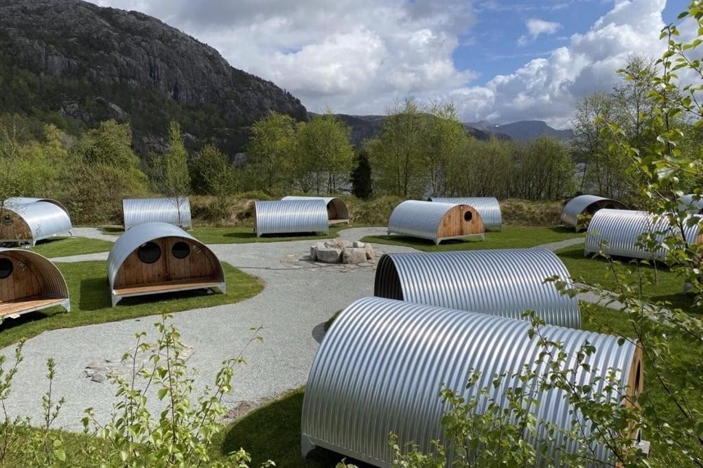 Hikers Camp, Part Of Preikestolen Basecamp Hotel Jorpeland Exterior photo